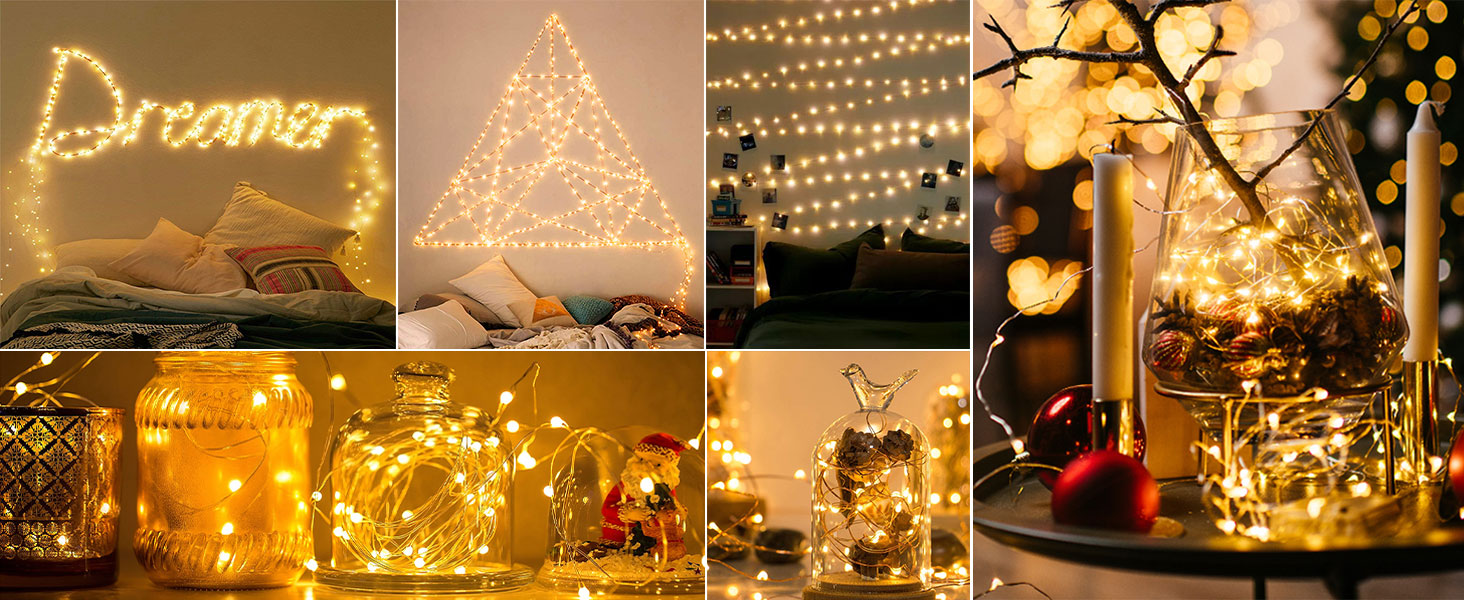 copper wire lights