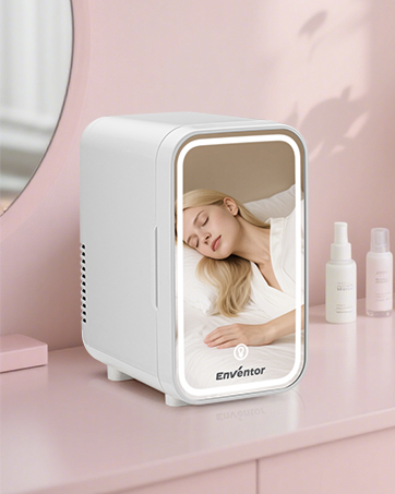 mini skincare fridge