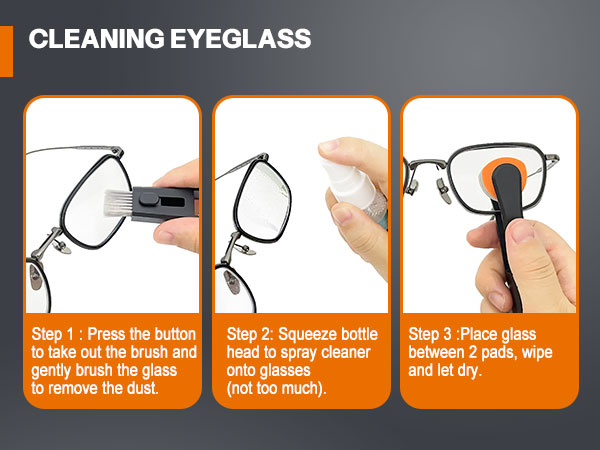 eyeglass cleaning kit