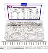 Taiss 560PCS JST Connector Kit Female Pin Head Connector Adapter Plug ,2.54mm 2Pin 3Pin 4Pin 5Pin...