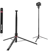 ULANZI AT-01 Extendable Light Stand Tripod, 59" Portable Vlog Camera Tripod Stand, Aluminum Camer...