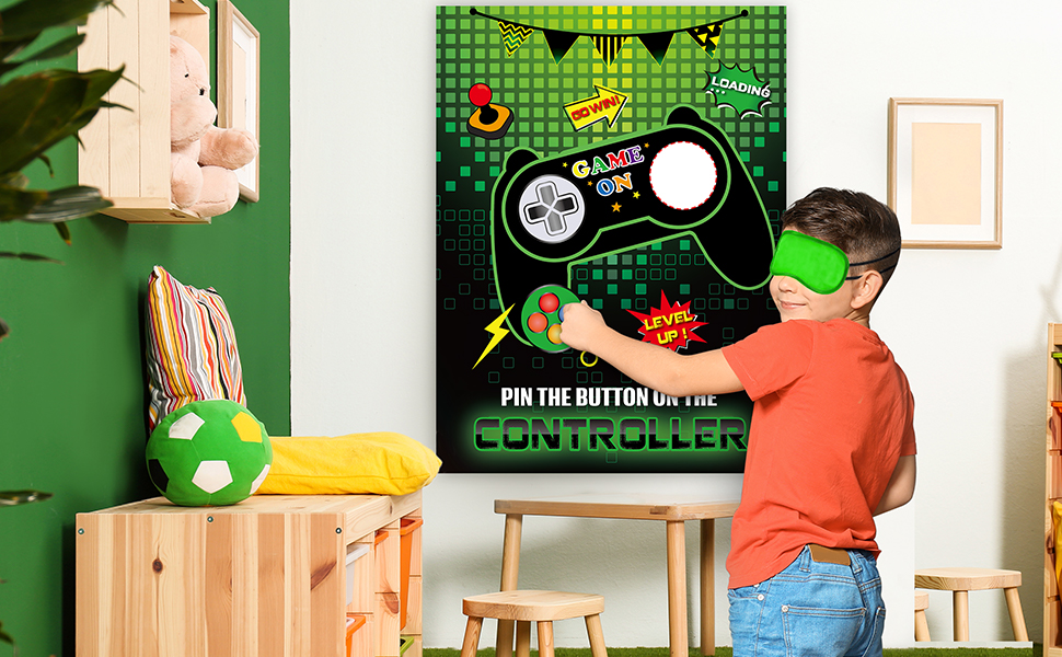 Pin the Button on the Controller