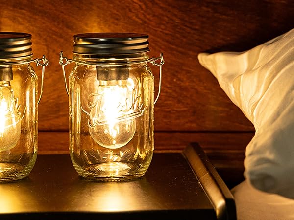 mason jar lamp