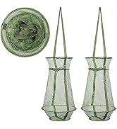 Collapsible Fish Basket Mesh Fish Trap Portable Fish Cage Foldable Fishing Keep Net for Keeping F...
