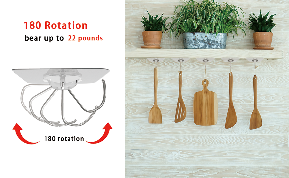 Adhesive Wall Hooks