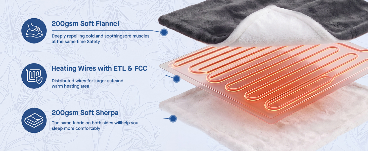 electric blanket throw