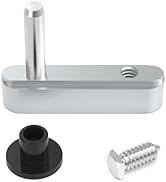 PalpitateC Shower Door Pivot Block with 3/4" Pin fit for Framed Swing Shower Doors, Shower Door P...