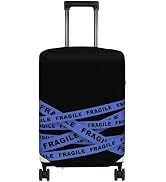 HYPER VENTURE Washable Luggage Cover - Fashion Suitcase Protector Fits 23-26 Inch Luggage (Fragil...