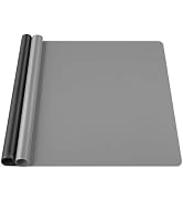 Silicone Mat Large, IKOCO 23.6"x15.7" Silicone Craft Mat for Playdough and Nonstick Silicone Shee...