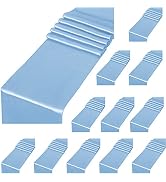 Baby Blue Table Runners Set of 12 Wedding Table Runners 12x108 inch Satin Table Runner Bright Smo...