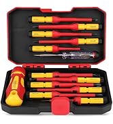 HORUSDY 1000V Insulated Electrician Screwdriver Set - 13-Piece Professional Electrical Screwdrive...