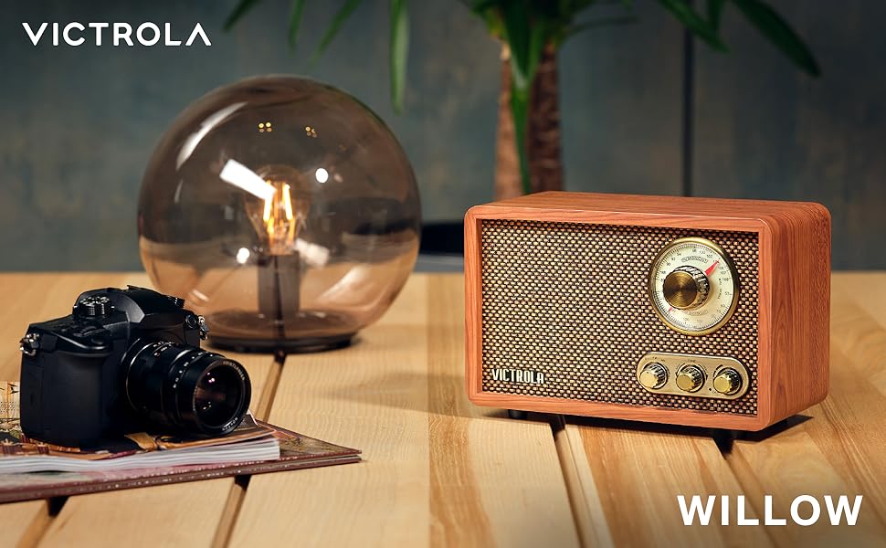 Victrola Willow BLuetooth Radio Vinage