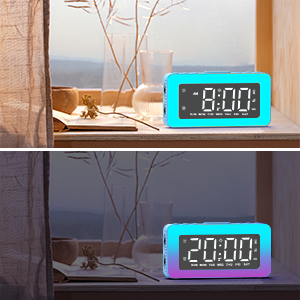digital alarm clock