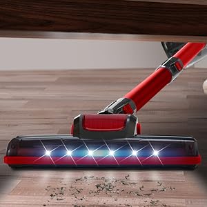 Clean under the furniture