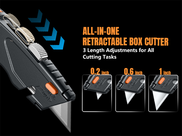 box cutter retractable