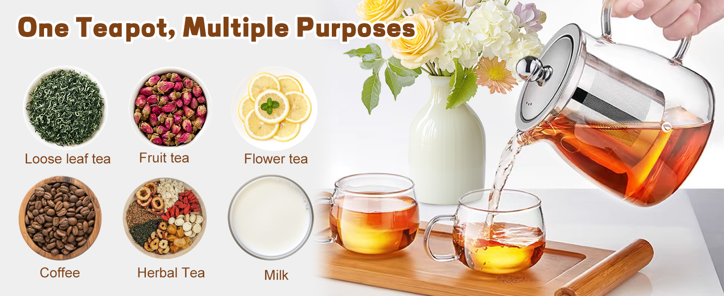 Glass Teapot