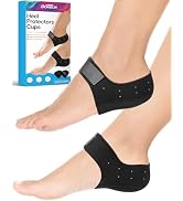 Gel Heel Cushion Support for Plantar Fasciitis, Heel Pads for Foot Pain Relief, Support Spur, Cra...