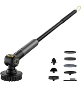 Fanttik Flip G9 Pro Electric Scrubber, VoltiPulse Motor, Dual-Speed Cleaner with 6 Brush Heads, A...