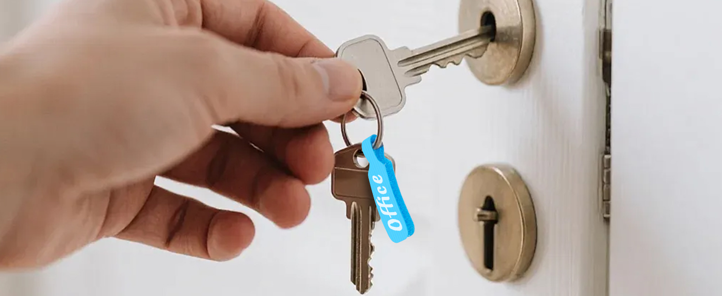 key tags with labels