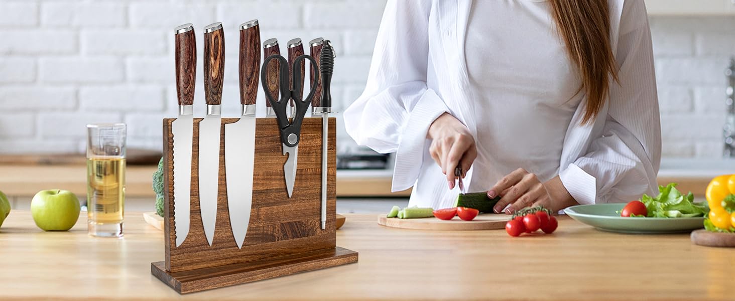 double sided magnetic knife holder