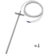 RTD Temperature Probe Sensor, Replacement for Traeger Digital Thermostat RTD Probe, Sensor Thermo...