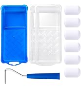 Mister Rui Foam Paint Roller, 2 Inch Mini Paint Roller Kit 10 Pack, Touch Up Small Paint Roller f...