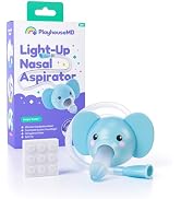 Playhouse MD Booger Buddy Nasal Aspirator, Elephant - with LED Light for Babies & Toddlers – BPA-...