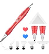 benote Ergonomic Diamond Art Painting Pen, Metal Diamond Drill Pen Tools 5D Diamond Accessories P...