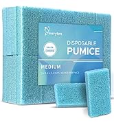 Maryton Disposable Foot Scrubber Pumice Pads, Pedicure Pumice Stone Dead Skin Callus Remover for ...
