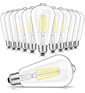 Svater Vintage LED Edison Light Bulb 60W Equivalent, Decorative Antique Filament Light Bulbs Dayl...