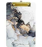 Hongri Small Plastic Clipboard, Fashion Design A5 Size Memo Clipboards for Students, Kid, Women, ...