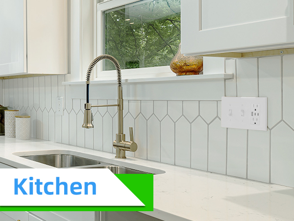 receptacle outlet with usb ports