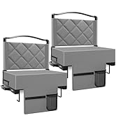 Kaganoon Stadium Seats with Back Support and Cushion Thick Padded Bleacher Chairs with Shoulder S...