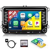 2+64G Android 13 Car Stereo Radio for VW Volkswagen Jetta Tiguan Beetle Passat Golf MK5 MK6 T5 Po...