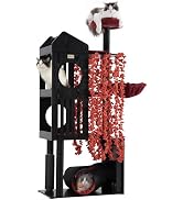 FourFurPets Gothic Cat Tree, 67" Cat Tower for Indoor Cats, Maine Coon Cat Tree for Large Cats 20...