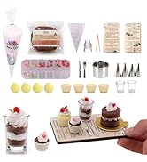 BoFUN Mini Craft Baking Kit, DIY Food Making Set for Teens Adults, Miniature Bakery Craft, Girls ...