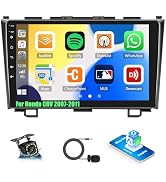 Car Stereo for Honda CRV 2007-2011 with Apple CarPlay/Android Auto, 9 Inch Touch Screen Bluetooth...