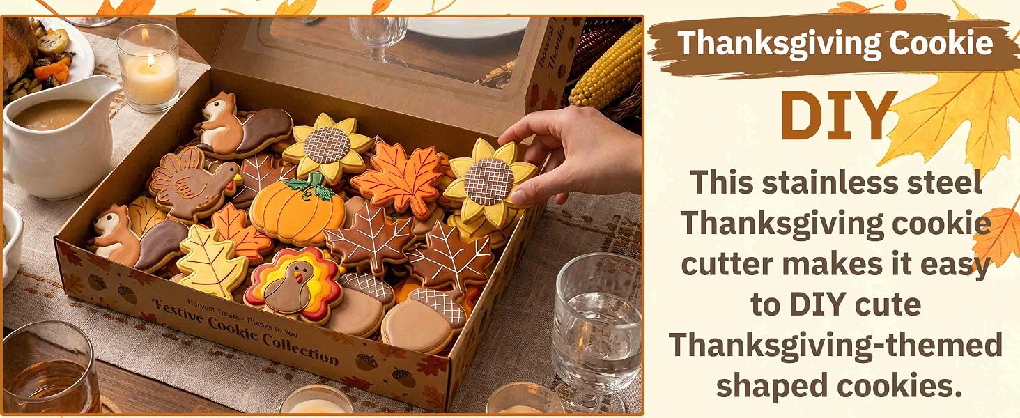 Thanksgiving Cookie Cutters