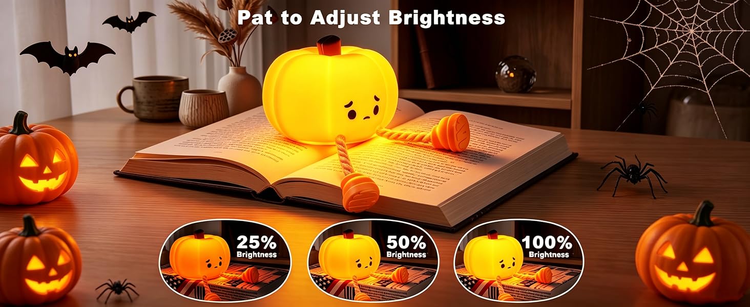 tap night light : 3-Level Dimmable Brightness
