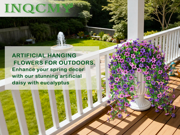 hanging flowers
