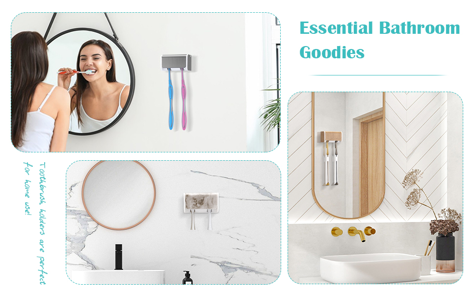 tooth brushing holder