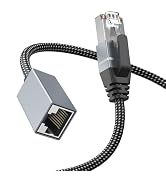 Orbram Cat6 Ethernet Extension Cable 10ft, Supports 1000Mbps & Cat8/Cat7/Cat6/Cat5e/Cat5 LAN Cabl...