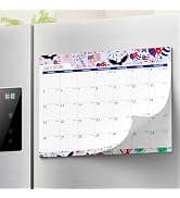 SUNEE Magnetic Calendar for Refrigerator 2026-2027 from July 2026 to March 2028, Fridge Calendar ...