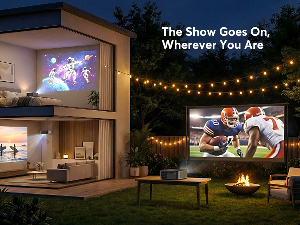 outdoor projector
