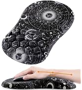 Laokiiy Mouse Pad Wrist Support, Ergonomic Mouse Pad with Wrist Rest, Comfortable Computer Mouse ...