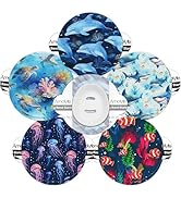 Dexcom G7 & Stelo Over Patches Waterproof Shark, Amolyfe 10 Pack Dexcom G7 Overpatches, Bump-Proo...