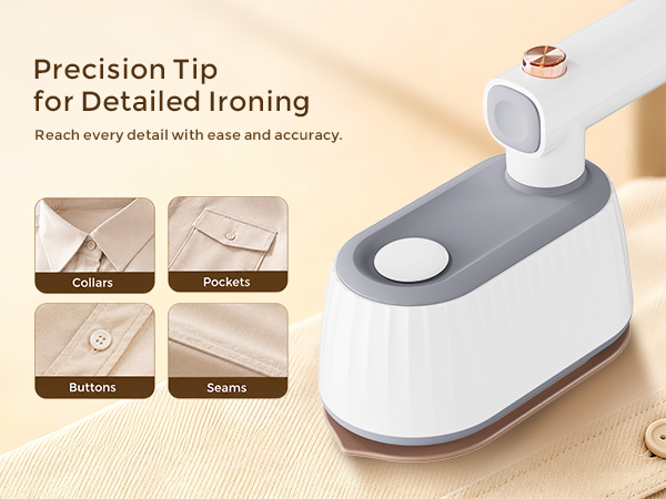 travel steamer for detailed ironing