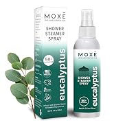 MOXE Shower Steamer Spray Eucalyptus Essential Oil Shower Spray – Relaxing Aromatherapy Mist for ...