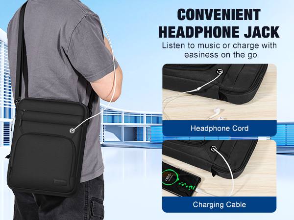 water-resistant carrying bag