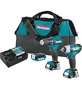 Makita CT326 12V max CXT Lithium-Ion Cordless 3-Pc. Combo Kit (1.5Ah)
